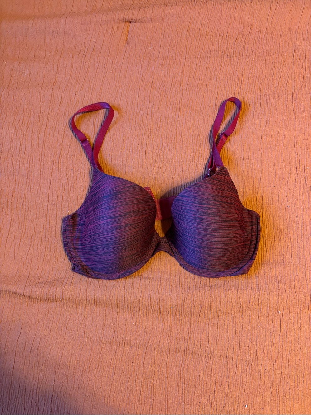 Victoria's Secret Purple Heathered T-Shirt Bra